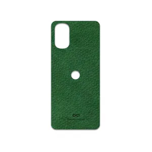 MAHOOT Green-Leather Cover Sticker for Motorola Moto G22
