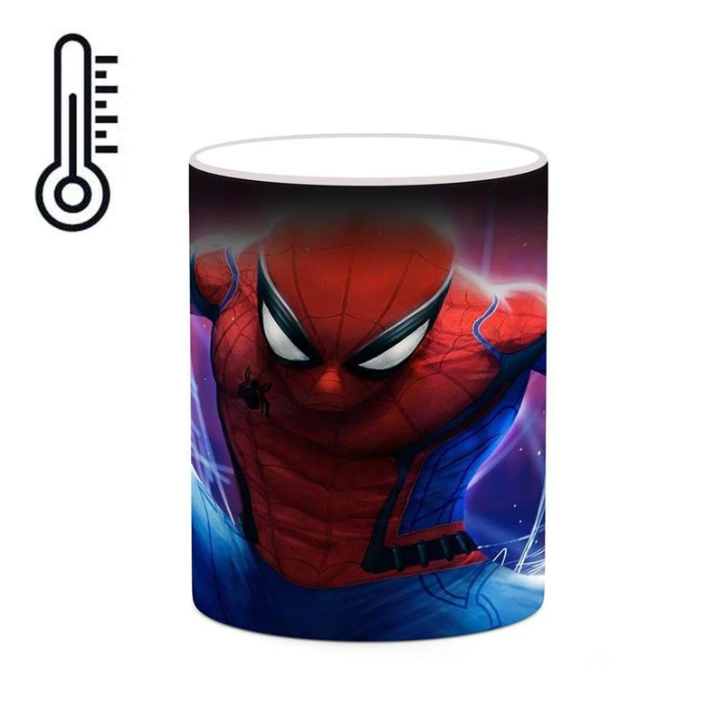 ماگ حرارتی کاکتی مدل کارتون Spider Man کد mgh23218