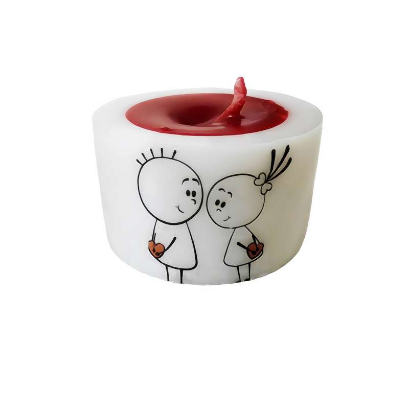 شمع دست ساز مدل شقایق