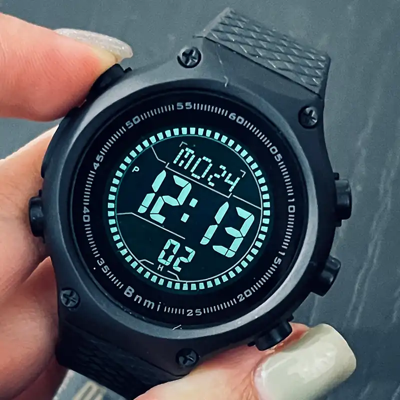 ست ساعت مچی دیجیتال زنانه و مردانه بنمی مدل 1810g