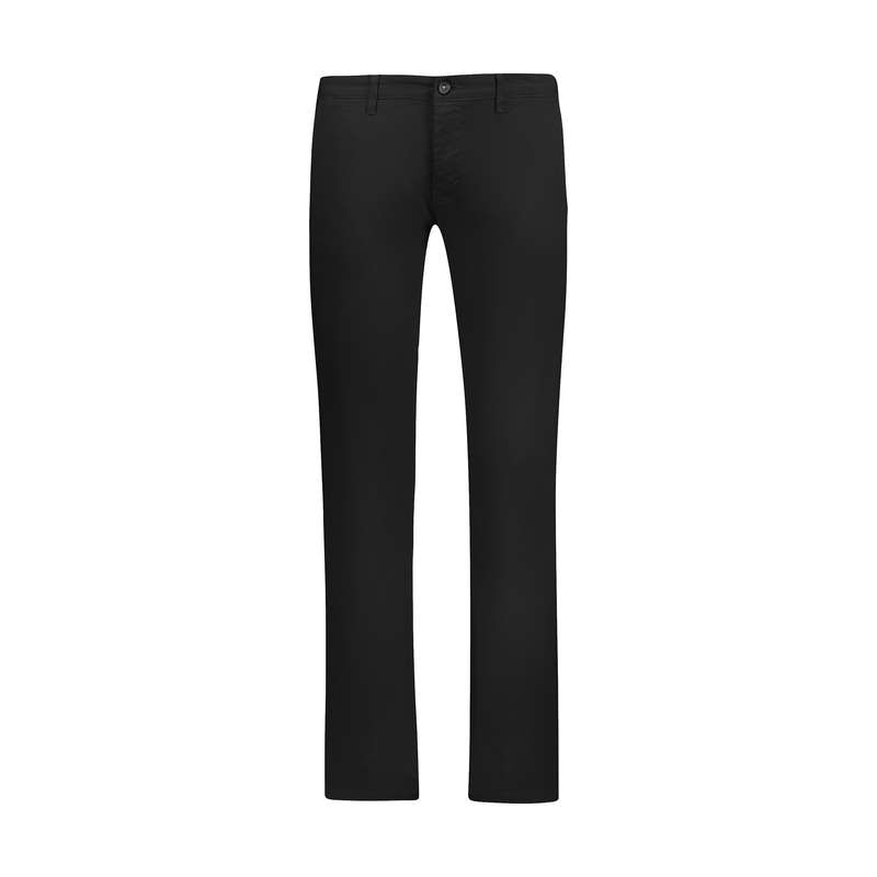 شلوار مردانه ایکات مدل کتان PTR1152146 رنگ مشکی