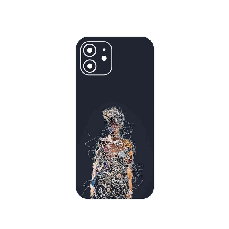 برچسب پوششی ماهوت مدل Strings Digital Art 1 مناسب برای گوشی موبایل اپل iPhone 12