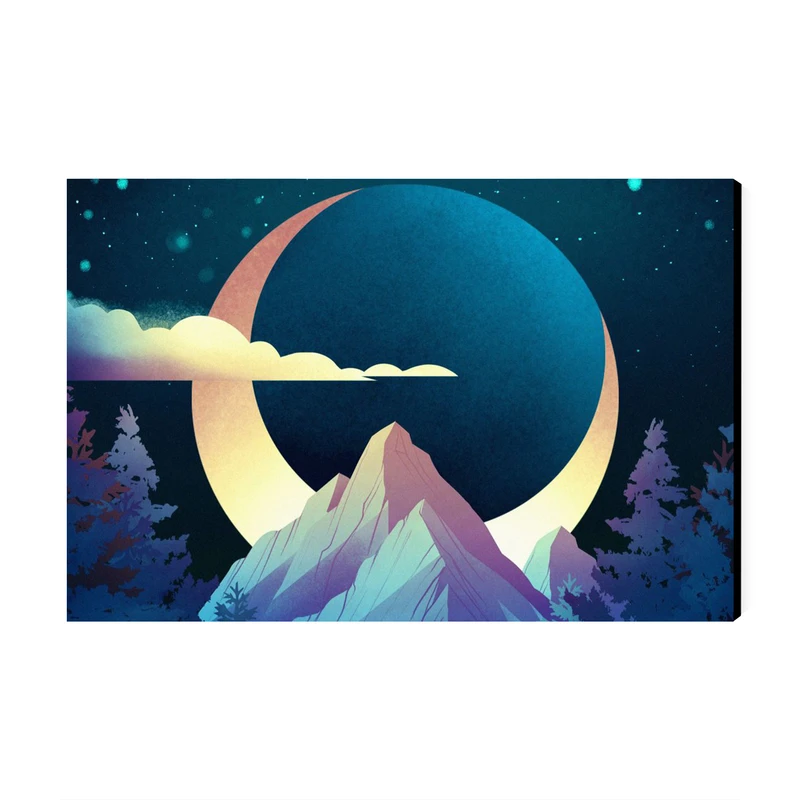 تابلو شاسی عرش مدل فانتزی ماه کد As1785