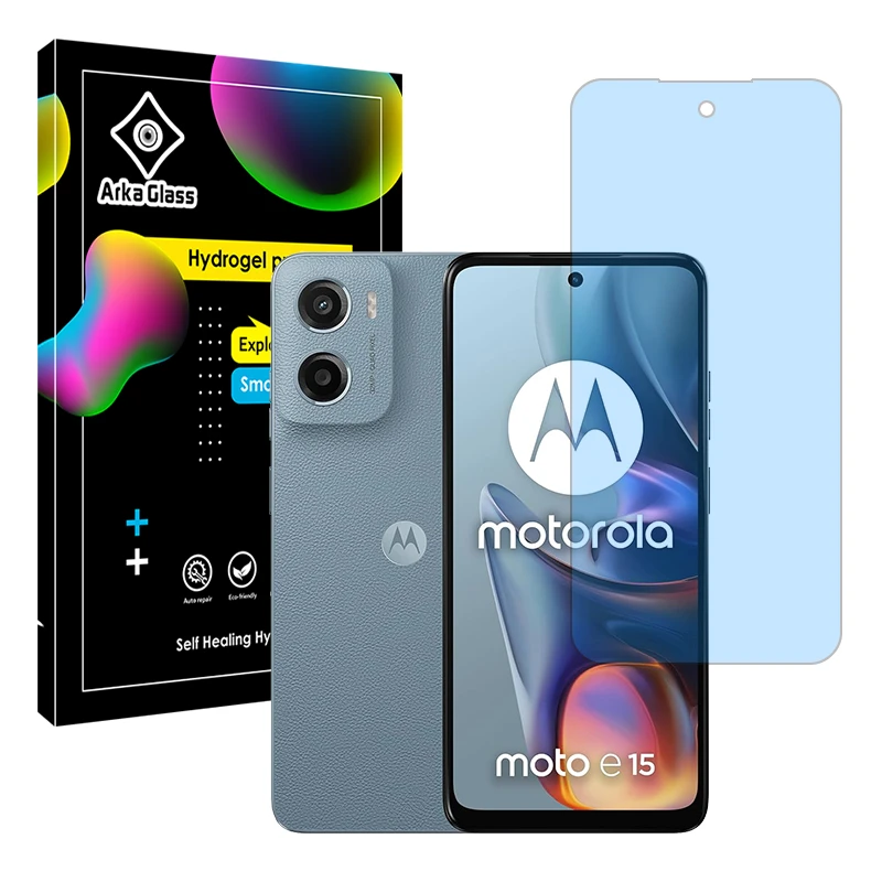 محافظ صفحه نمایش آنتی بلو آرکا گلس مدل Eye Care مناسب برای گوشی موبایل موتورولا Moto E15
