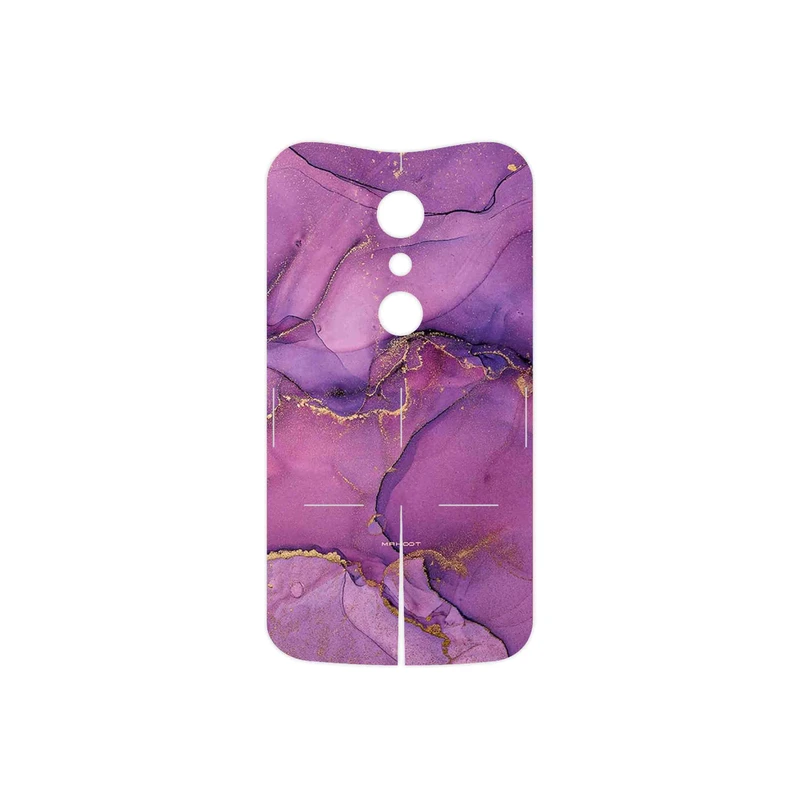 برچسب پوششی ماهوت مدل Purple Marble مناسب برای گوشی موبایل موتورولا Moto G 2nd gen