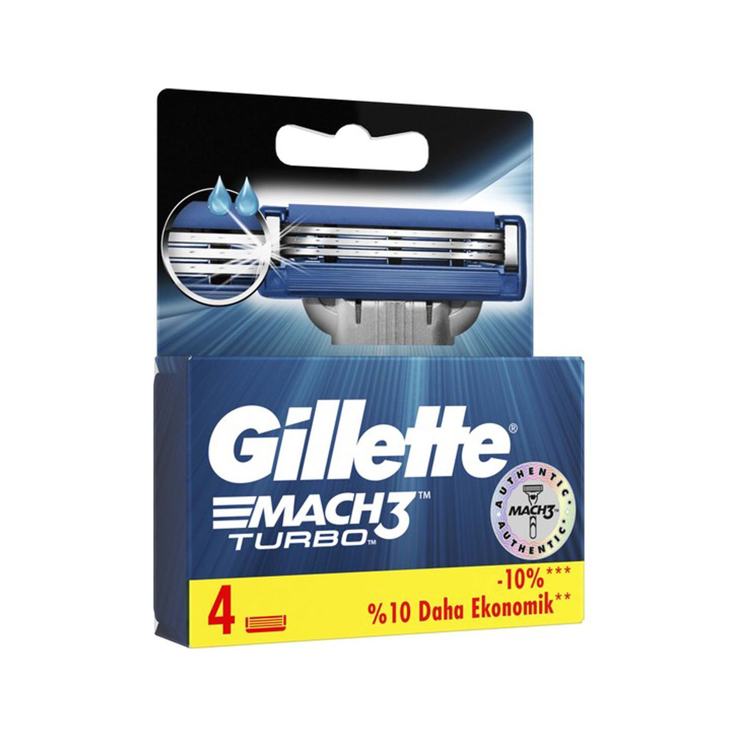 تیغ یدک ژیلت مدل Mach3 بسته 4 عددی -  - 2