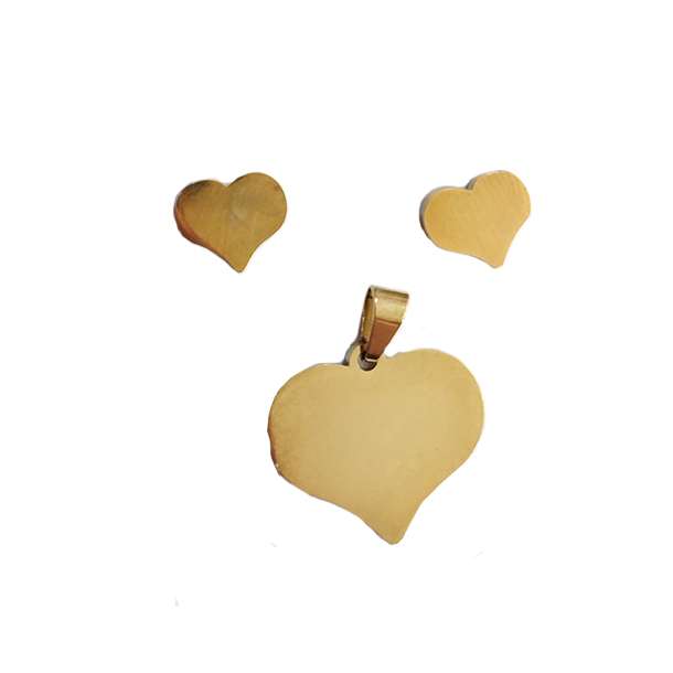 نیم ست زنانه طرح قلب کد 1876 نیم ست زنانه طرح قلب کد 1876