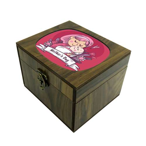 جعبه هدیه طرح روز مادر کد 1650467