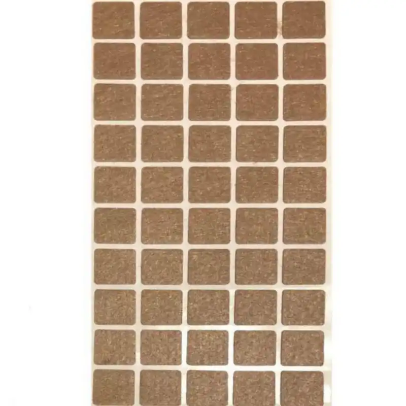 پد پایه مبل و صندلی پازیریک مدل مربع2x2  بسته 50 عددی