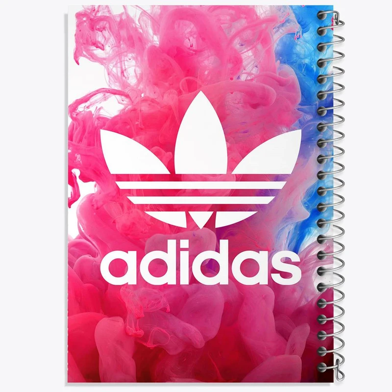 دفتر ژورنال نویسی 50 برگ خندالو مدل نقطه ای طرح آدیداس Adidas کد 23473