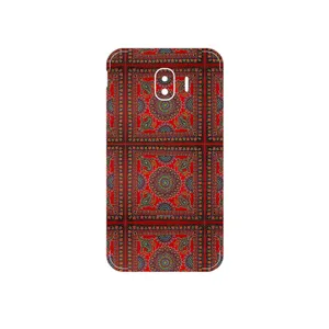 MAHOOT Embroidered Rug Cover Sticker for Samsung Galaxy J2 Pro 2018