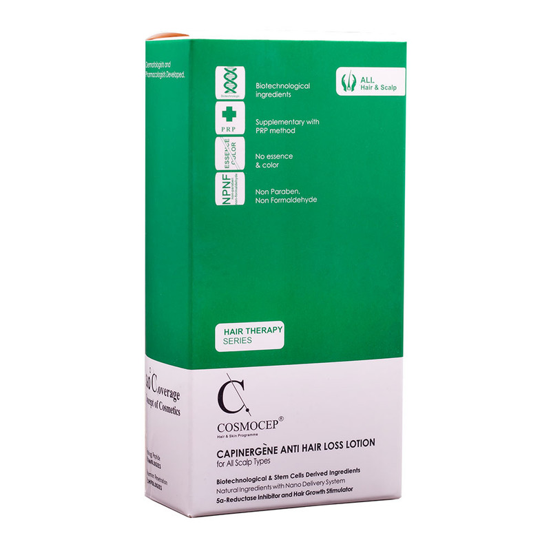 لوسیون تقویت کننده مو کازموسپ مدل CAPINERGENE حجم 30 میلی لیتر