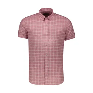 پیراهن آستین کوتاه مردانه کیکی رایکی مدل MBB20006-301