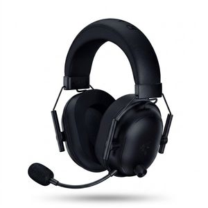 هدست گیمینگ روگوشی ریزر مدل BlackShark V2 HyperSpeed بیسیم با دانگل USB و بلوتوث، نویز کنسلینگ میکروفون ENC و شارژ باسیم USB Type-C