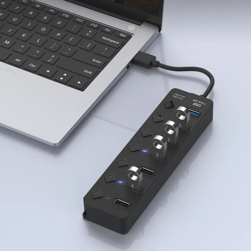 هاب 7 پورت USB3.0 اونتن مدل OTN-5307