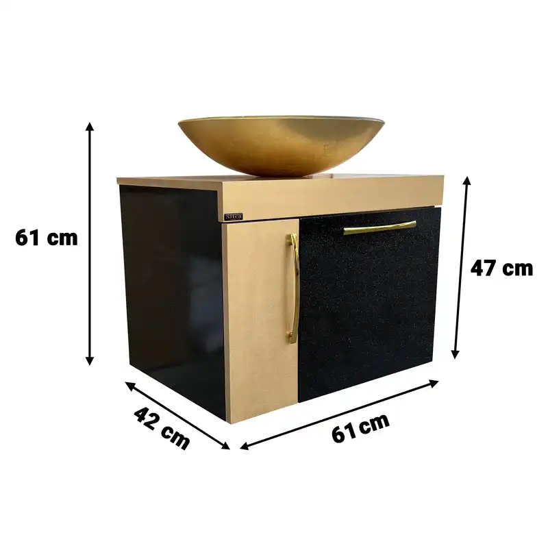 ست کابينت و روشويي سیتکا مدل GL-hr003