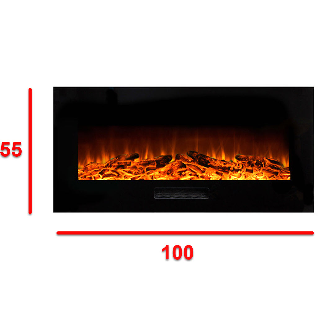 شومینه دیواری برقی شومینه بیستون مدل B.Z_100_L4.bs