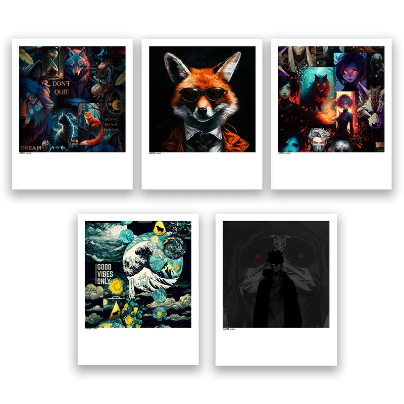 آویز تزیینی عرش مدل فانتزی کد Asa788 مجموعه پنج عددی