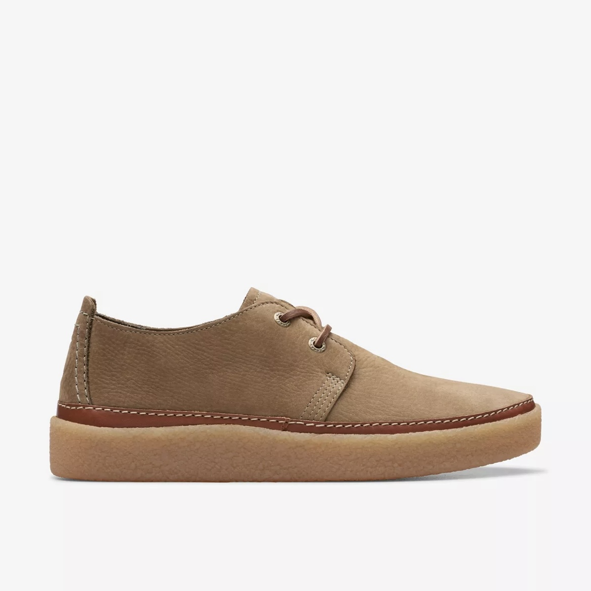 کفش روزمره مردانه کلارک مدل Clarkwood Low Oakwood Nubuck
