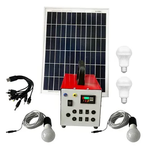 سیستم روشنایی و پاوربانک خورشیدی 30 وات تی جی مدلTG3007