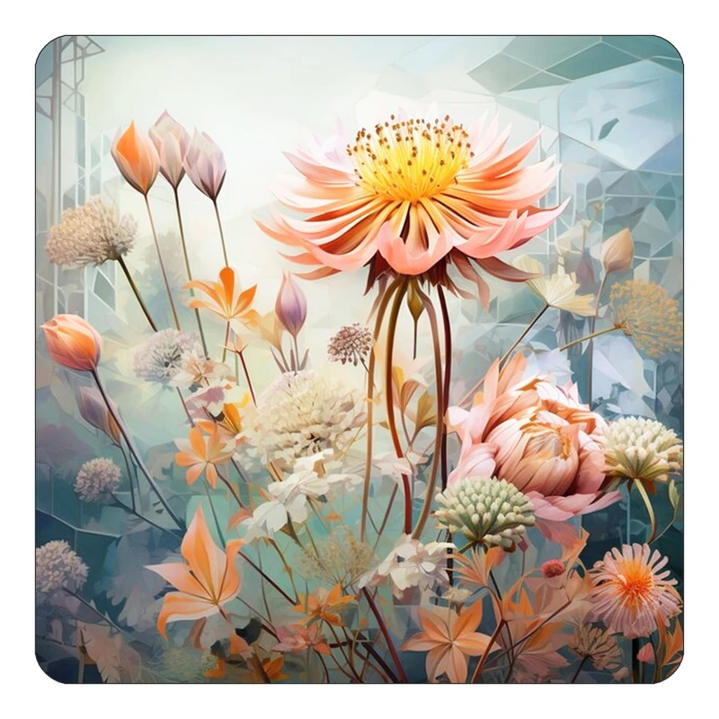 مگنت کاکتی طرح نقاشی رنگ روغن مدل mp69706