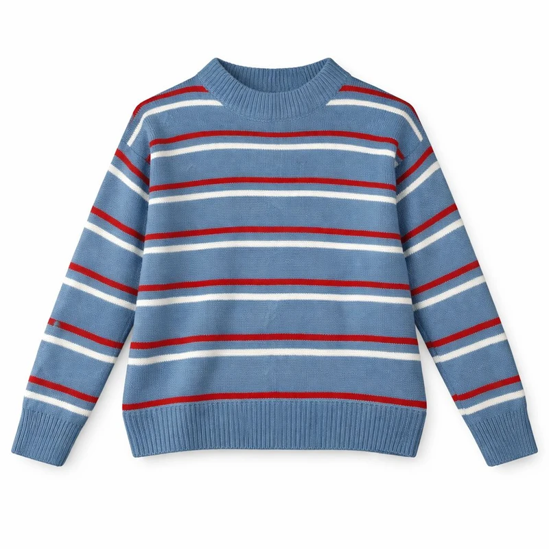 پلیور یقه ایستاده زنانه مدل نرمینه