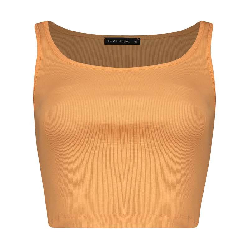 نیم تنه زنانه ال سی وایکیکی مدل S262891Z8-GBE-ORANGE