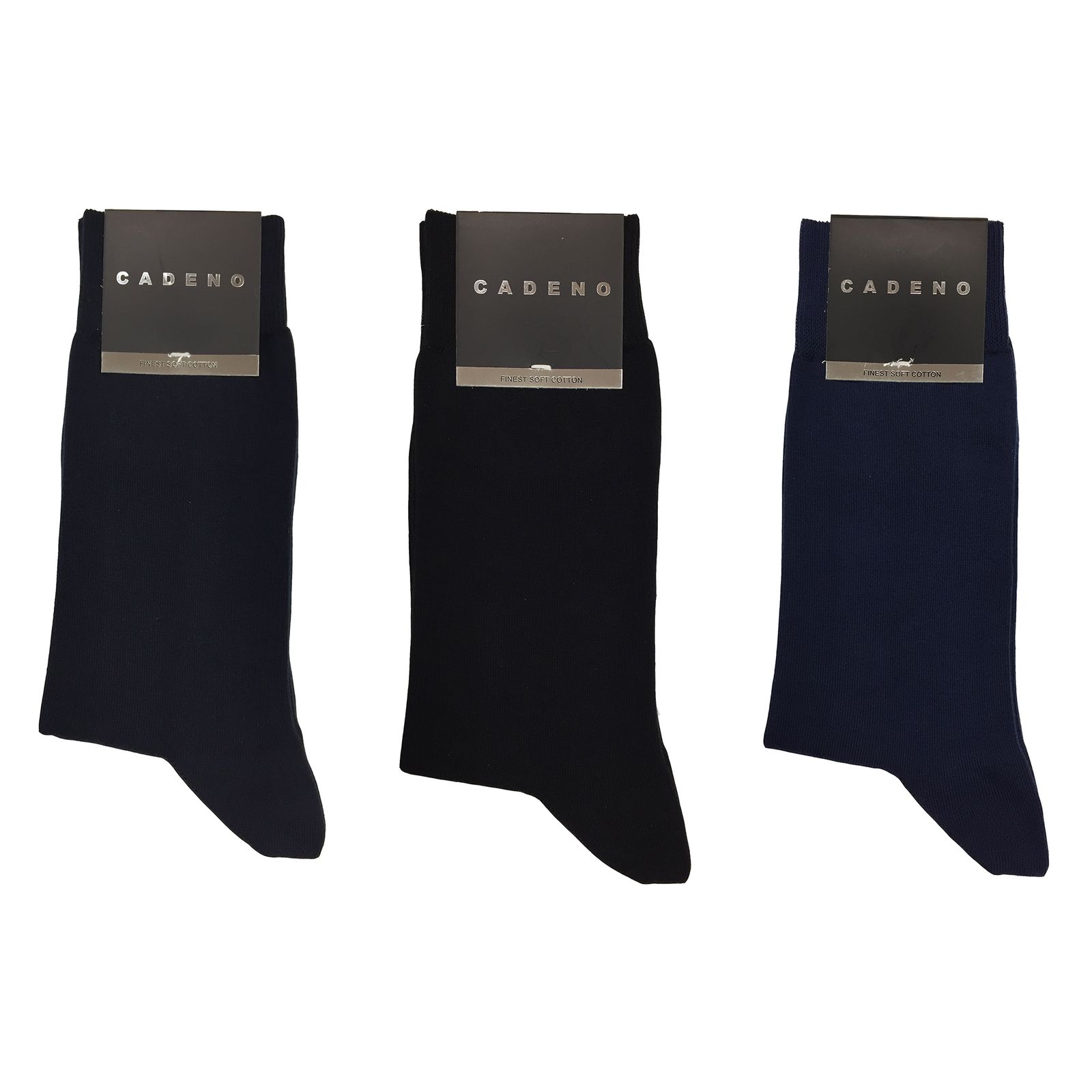 جوراب مردانه کادنو کد CA1047 بسته 3 عددی -  - 1