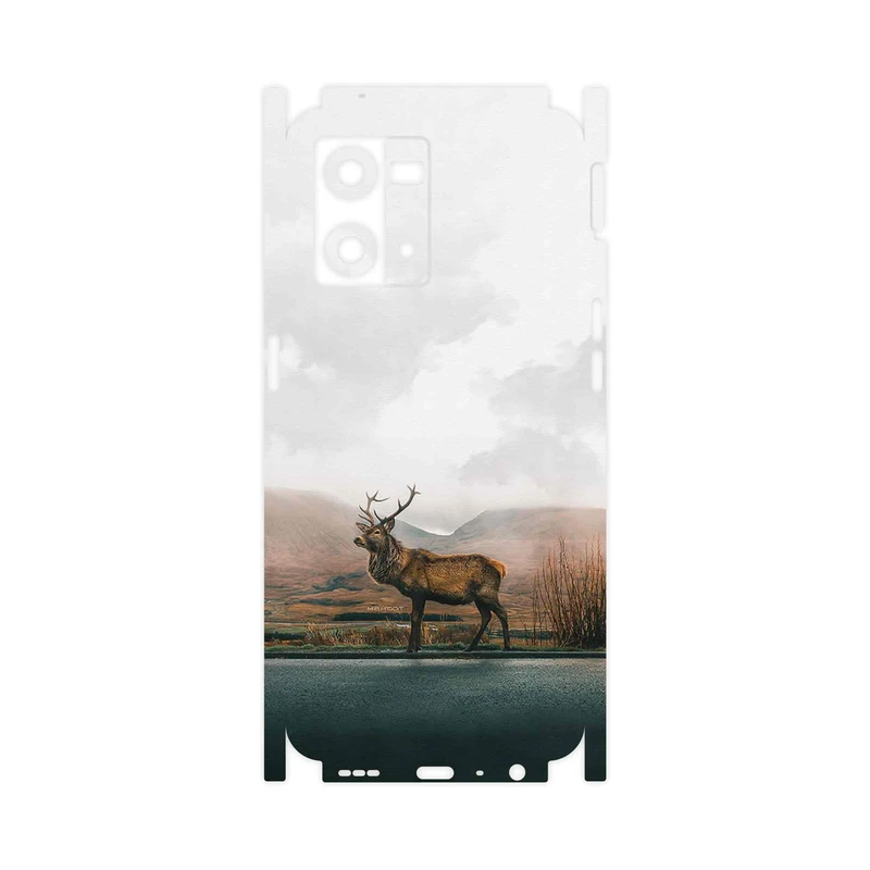 برچسب پوششی ماهوت مدل Horned_Deer-FullSkin مناسب برای گوشی موبایل اپو Reno 8 4G