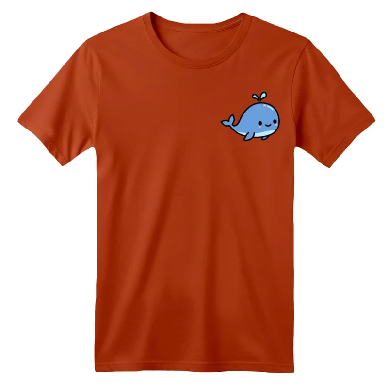 تی شرت آستین کوتاه بچگانه مدل نهنگ کد ۱