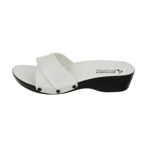 دمپایی زنانه آویده کد AV - 0302310  رنگ سفید 