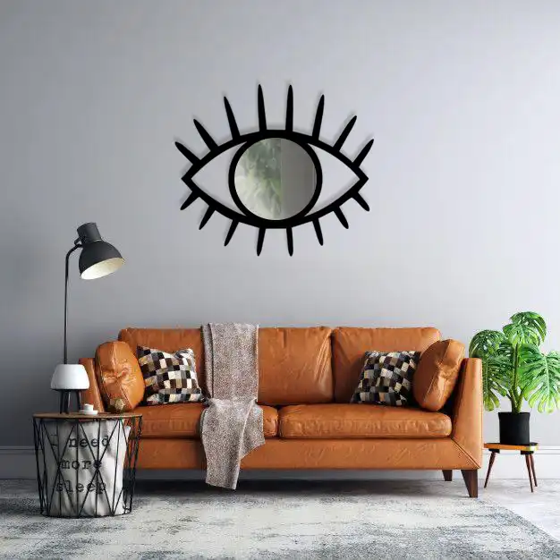 آینه طرح چشم کد 03