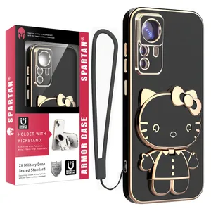 Spartan Kitty Cover For Xiaomi 12T / 12T Pro With Strap