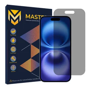 Master Resistant model privacy screen protector suitable for Apple iPhone 16 mobile phone