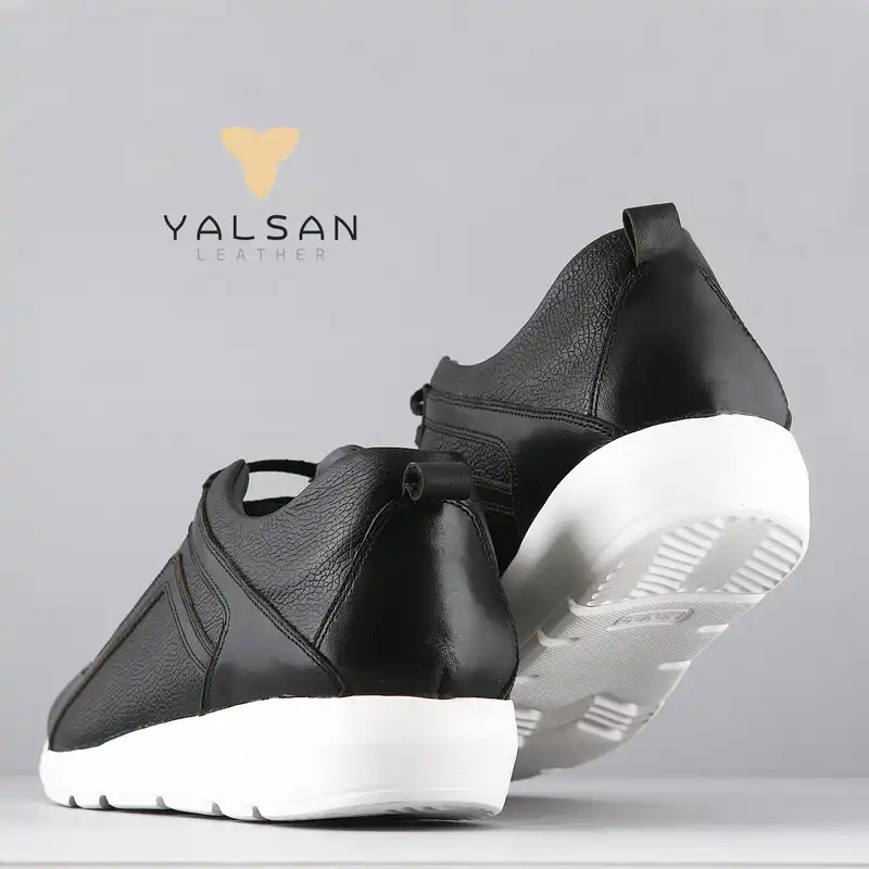 کفش روزمره زنانه چرم یلسان مدل تانای کد mSk-TNY-624-GS