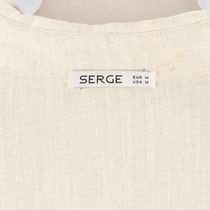 جلیقه زنانه سرژه مدل 234104 رنگ کرم