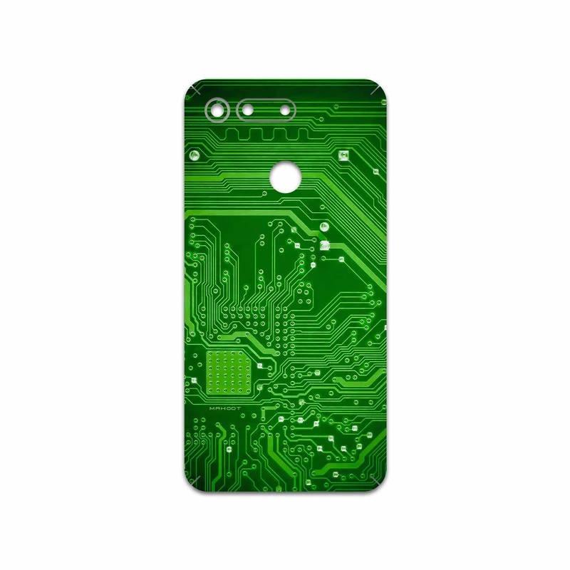 برچسب پوششی ماهوت مدل Green Printed Circuit Board مناسب برای گوشی موبایل آنر View 20