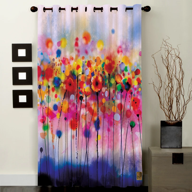 پرده رنس مدل CC1-50309 سایز 290x138 سانتی متر