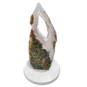 سنگ راف مدل عقیق اسلایسی کد 81