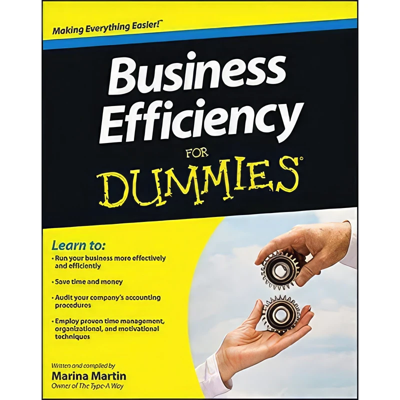 کتاب Business Efficiency For Dummies اثر Marina Martin انتشارات For Dummies