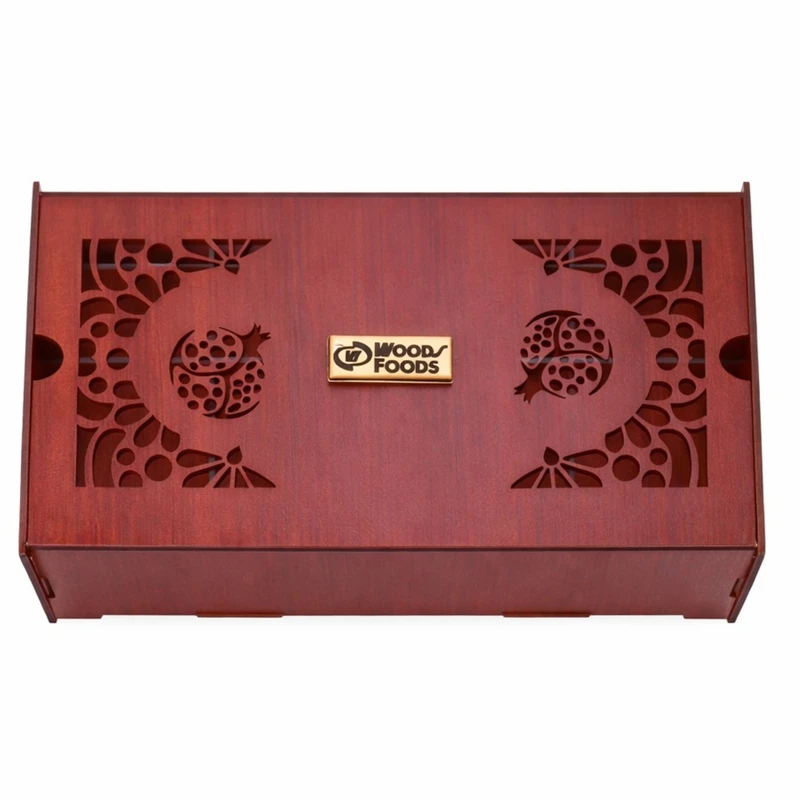 جعبه پذیرایی مدل مستطیل طرح 10 خانه