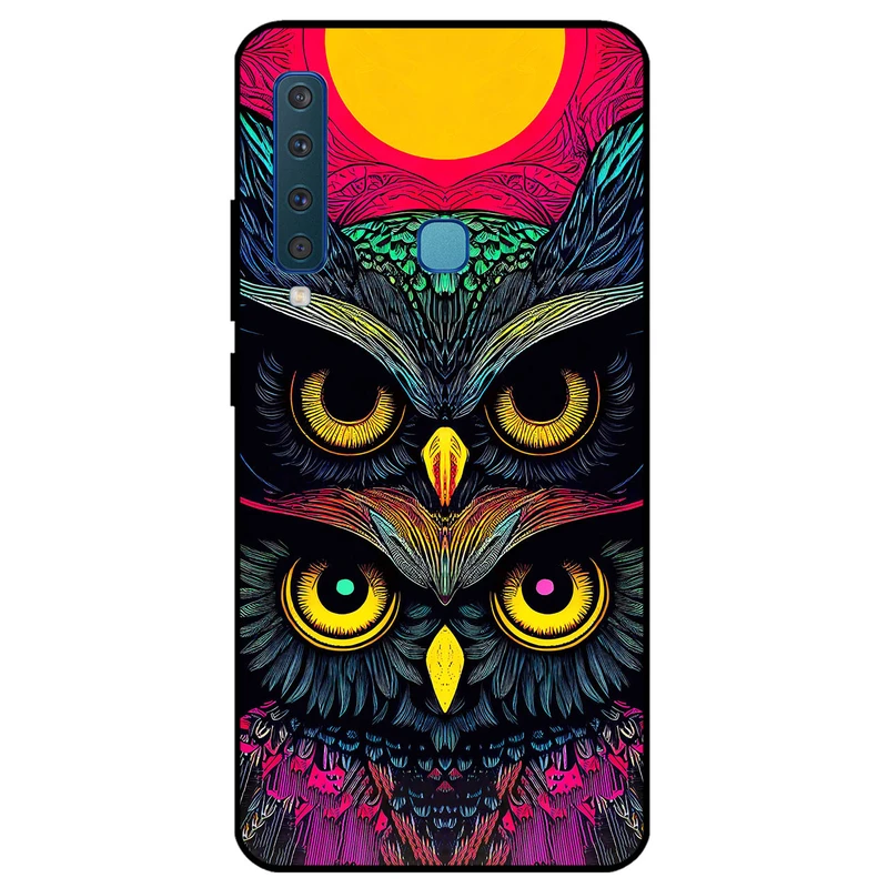 کاور مگافون طرح جغد مدل 1904 مناسب برای گوشی موبایل سامسونگ Galaxy A9 2018 / A9S   