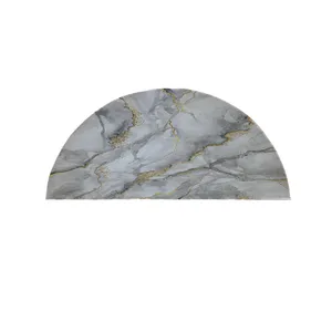 پادری مدل نیم دایره طرح سنگ کد 8612 سایز 90×45 سانتی متر