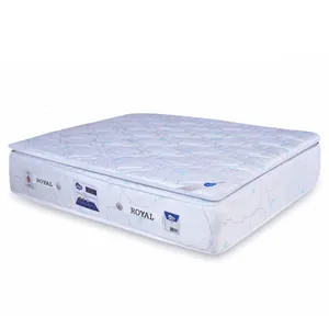 تشک رویال مدل هرمس پد دار یک نفره سایز 120X200 سانتی متر