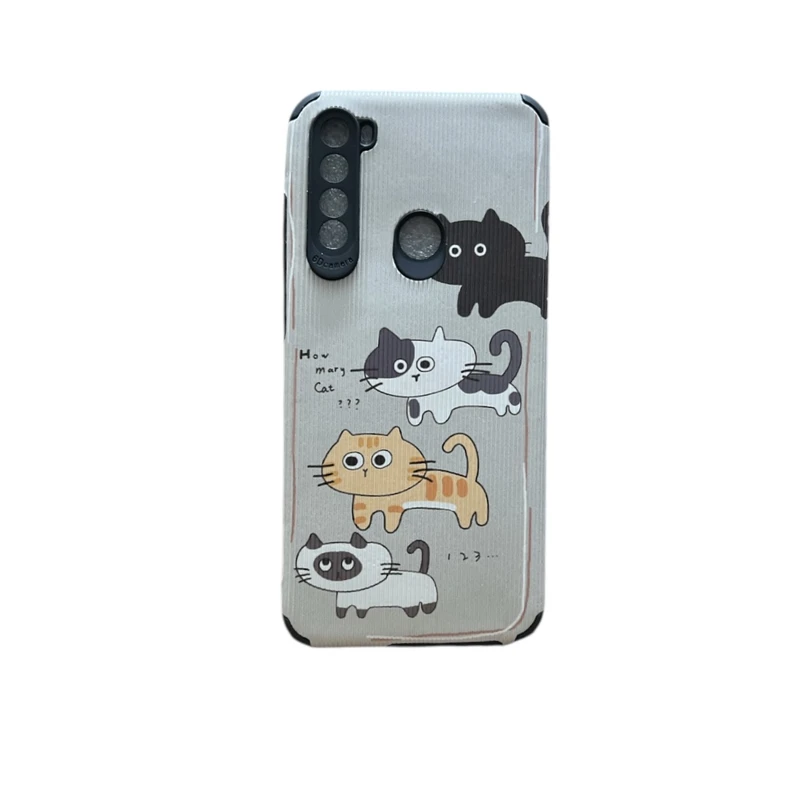 کاور طرح گربه  کد s.kh 1362 مناسب برای گوشی موبایل شیائومی Redmi note 8