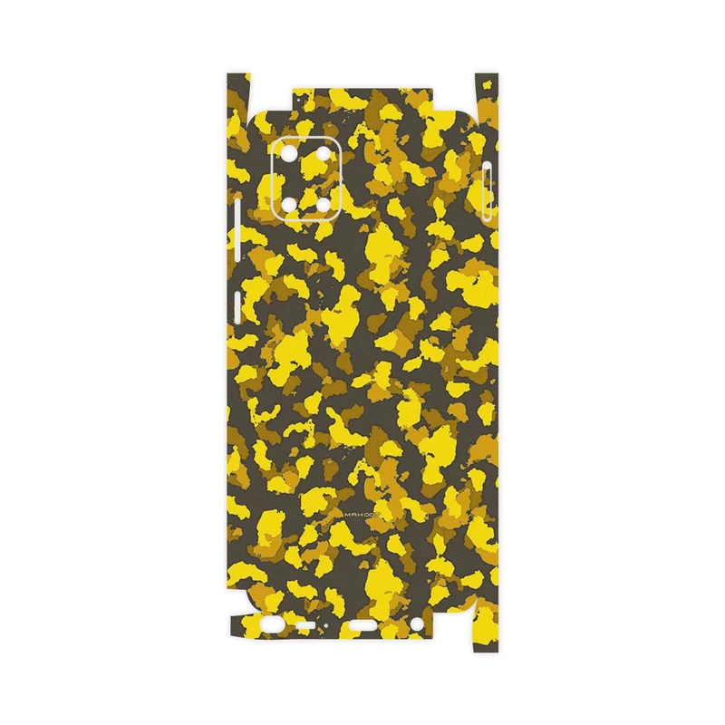 برچسب پوششی ماهوت مدل Yellow Infantry Army-FullSkin مناسب برای گوشی موبایل سامسونگ Galaxy Note 10 Lite