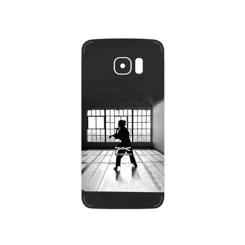 برچسب پوششی ماهوت مدل Karate مناسب برای گوشی موبایل سامسونگ Galaxy S7 Edge
