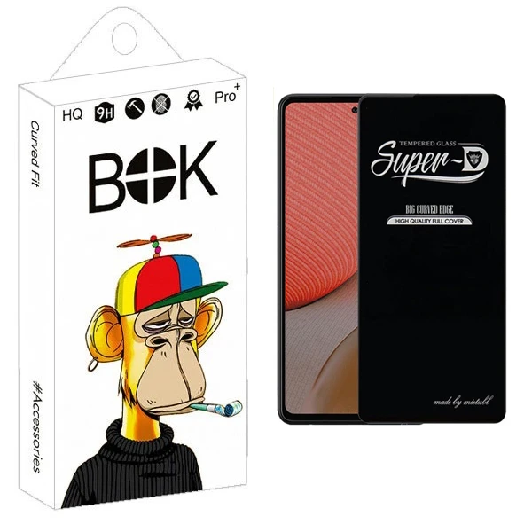 محافظ صفحه نمایش بوک مدل Transparent SuperD مناسب برای گوشی موبایل سامسونگ Galaxy A72 5G