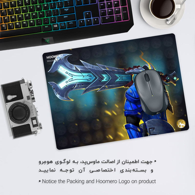 ماوس پد هومرو طرح بازی Dota 2 مدل A1813 1