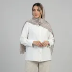 شومیز آستین بلند یقه برگردان زنانه السانا مدل میعاد کد 176135